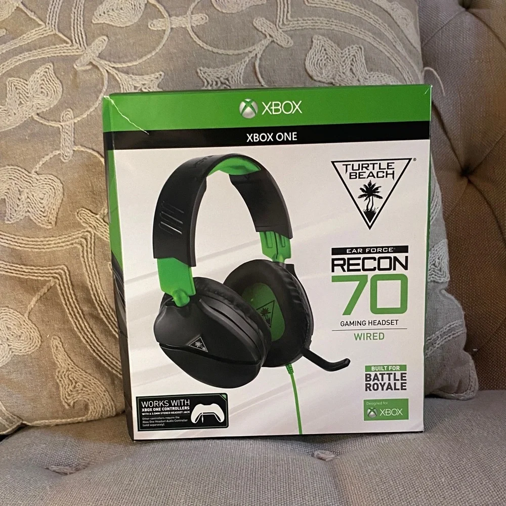 Recon 70 Gaming Headset - Black and Green